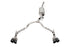 Corsa Performance - Sport / 3.0 in Cat-Back DRE 4.0 in Twin Tips | 2021-2024 Chevrolet Suburban, GMC Yukon XL 5.3L - Legends Auto Parts