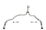 Corsa Performance - Xtreme / 3.0 in Cat-Back Dual Rear Exit | 2021-24 Ford F-150 5.0L V8 (122.8" WB)