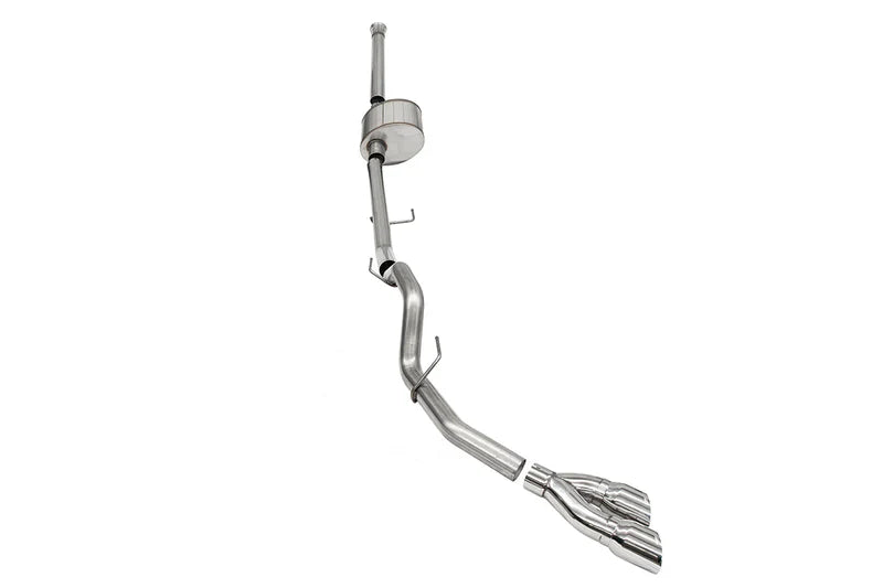 Corsa Performance - Xtreme, Sport / 3.0 in Cat-Back Single Side Exit | 2021-24 Ford F-150 5.0L V8 (157.2