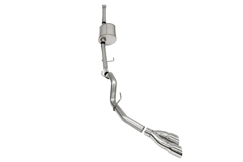 Corsa Performance - Xtreme, Sport / 3.0 in Cat-Back Single Side Exit | 2021-24 Ford F-150 5.0L V8 (157.2