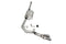 Corsa Performance - Sport / 3.0 in Cat-Back Front of Tire Exit | 2021-24 Ford F-150 3.5T EcoBoost (157.2" WB)