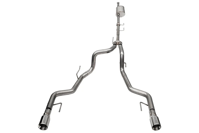 Corsa Performance - Sport / 3.0 in Cat-Back 4.0 in Single Tips | 2021-24 Ford F-150 Tremor 3.5T EcoBoost (145.4
