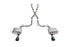 Corsa Performance - Xtreme, Sport / 2.75 in Cat-Back 4.5 in Single Tips | 2018-2024 Dodge Durango SRT 392 6.4L - Legends Auto Parts