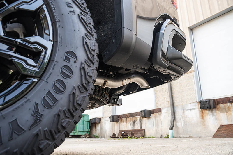 Corsa Performance - Sport / 3.0 in Cat-Back DRE Turndown | 2022-2025 Silverado ZR2, Sierra AT4X 6.2L 147.5WB - Legends Auto Parts