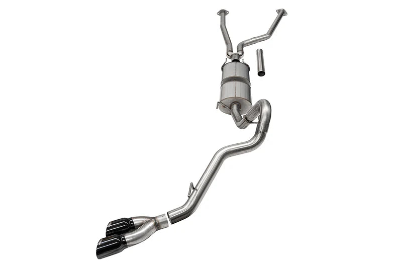 Corsa Performance - Sport / 3.0 in Cat-Back 4.0 in Twin Tips | 2022-2025 Tundra 3.4L V6 - Legends Auto Parts
