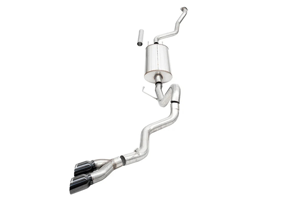 Corsa Performance - Sport / 3.0 in. Cat-Back 4.0 in Twin Tips | 2024+ Toyota Tacoma 2.4L Turbo