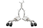 Corsa Performance - Xtreme Valved / 3.0 in Cat-Back 4.5 in Carbon Fiber Twin Tips | 2022+ Cadillac CT4-V Blackwing