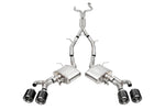 Corsa Performance - Xtreme Valved / 3.0 in Cat-Back 4.5 in Carbon Fiber Twin Tips | 2022+ Cadillac CT4-V Blackwing