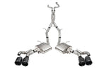 Corsa Performance - Xtreme Valved / 3.0 in Cat-Back 4.5 in Carbon Fiber Twin Tips | 2022+ Cadillac CT5-V Blackwing