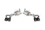 Corsa Performance - Sport Valved / 3.0 in Axle-Back 4.5 in Carbon Fiber Twin Tips | 2022+ Cadillac CT5-V Blackwing