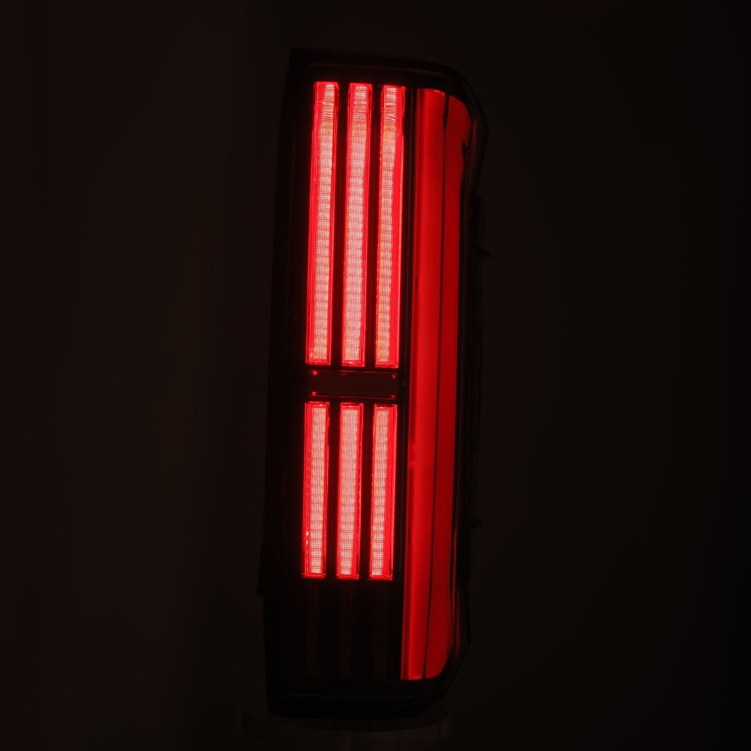 22-24 Toyota Tundra NOVA-Series Prismatic LED Tail Lights Black Red | AlphaRex