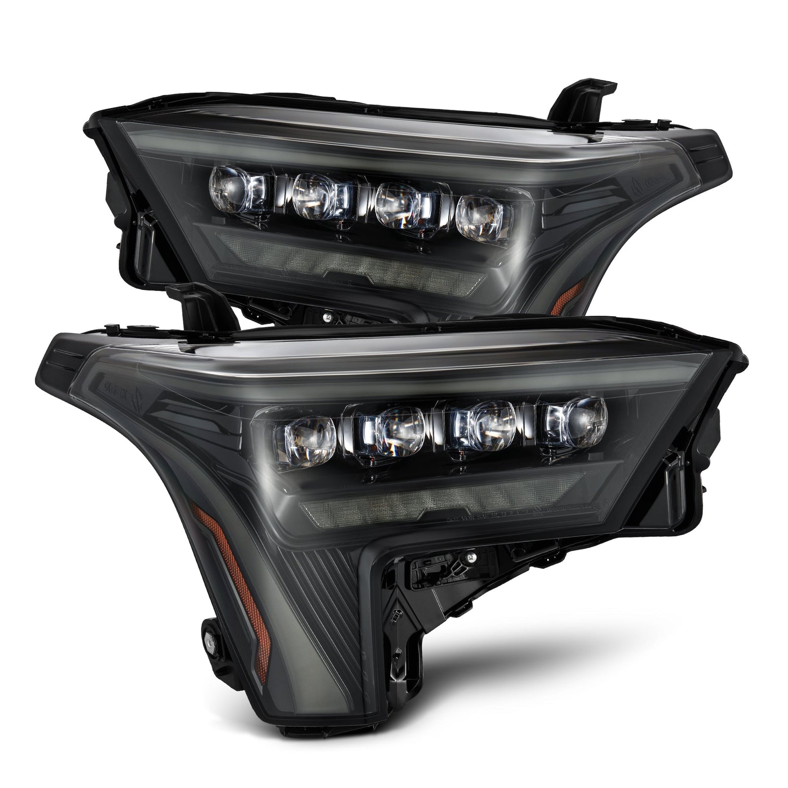 22-24 Toyota Tundra/Sequoia NOVA-Series LED Projector Headlights Alpha-Black | AlphaRex