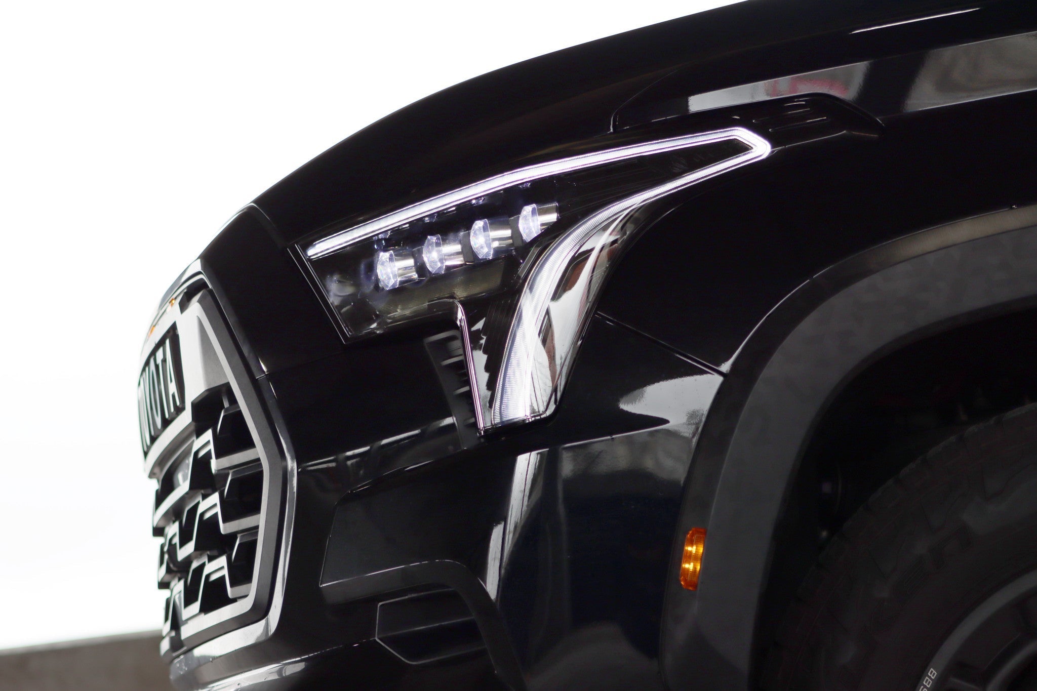 22-24 Toyota Tundra/Sequoia NOVA-Series LED Projector Headlights Alpha-Black | AlphaRex