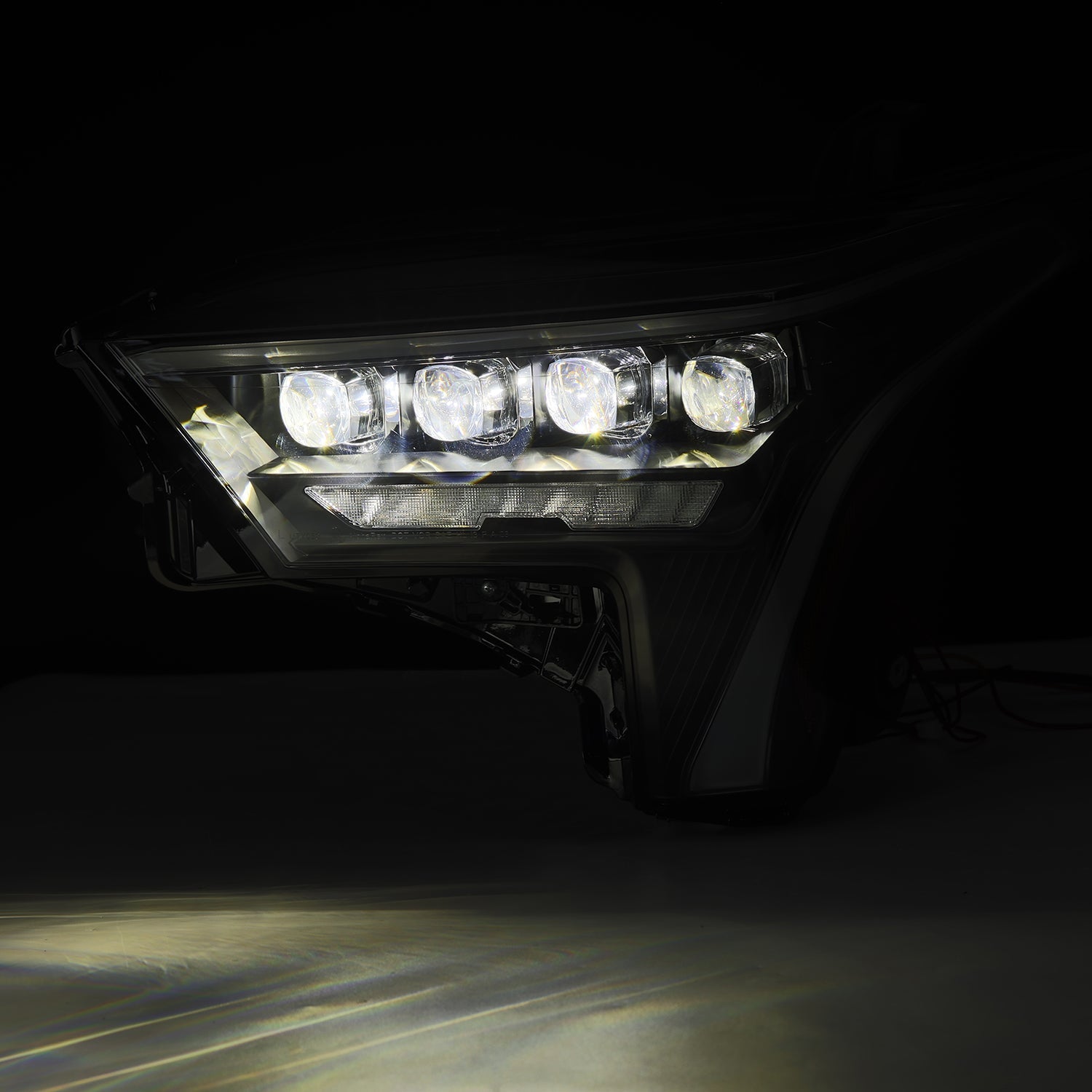 22-24 Toyota Tundra/Sequoia NOVA-Series LED Projector Headlights Black | AlphaRex