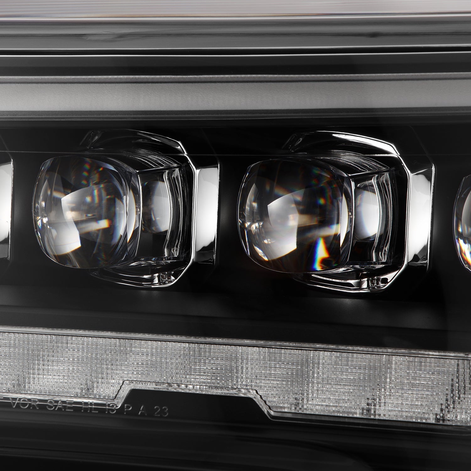 22-24 Toyota Tundra/Sequoia NOVA-Series LED Projector Headlights Black | AlphaRex