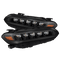 22-25 Honda Civic NOVA-Series LED Projector Headlights Alpha-Black | AlphaRex