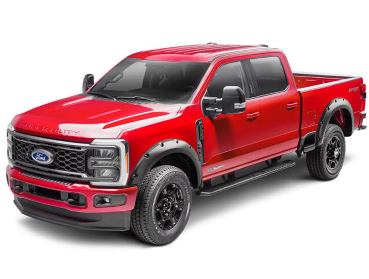 2023 - 2025 Ford F-250/ F-350 Bushwacker Pocket Style Fender Flares 4 Pc - Legends Auto Parts