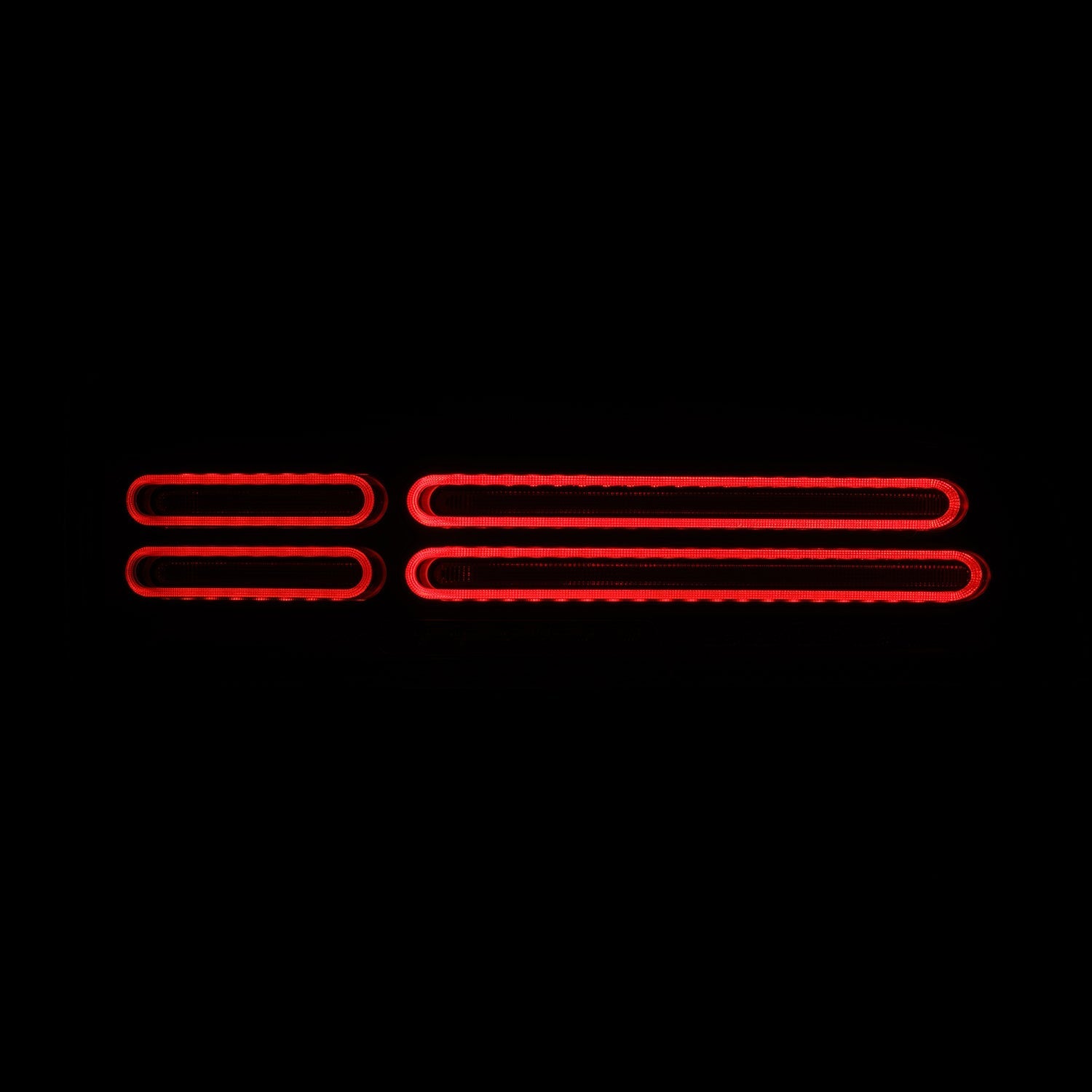 23-25 Nissan Z Quad-Loop Style NOVA-Series Prismatic LED Tail Lights Black | AlphaRex