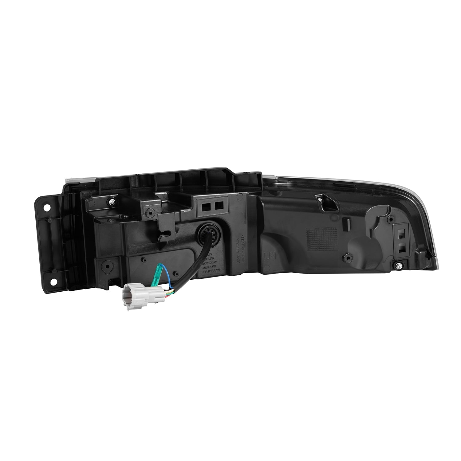 23-25 Nissan Z Twin-Loop Style NOVA-Series Prismatic LED Tail Lights Alpha-Black | AlphaRex