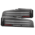 23-25 Nissan Z Twin-Loop Style NOVA-Series Prismatic LED Tail Lights Black | AlphaRex