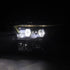 24-25 Toyota Tacoma / 25-up 4Runner OG-Style LUXX-Series LED Projector Headlights Alpha-Black | AlphaRex