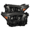 24-25 Toyota Tacoma / 25-up 4Runner OG-Style LUXX-Series LED Projector Headlights Alpha-Black | AlphaRex