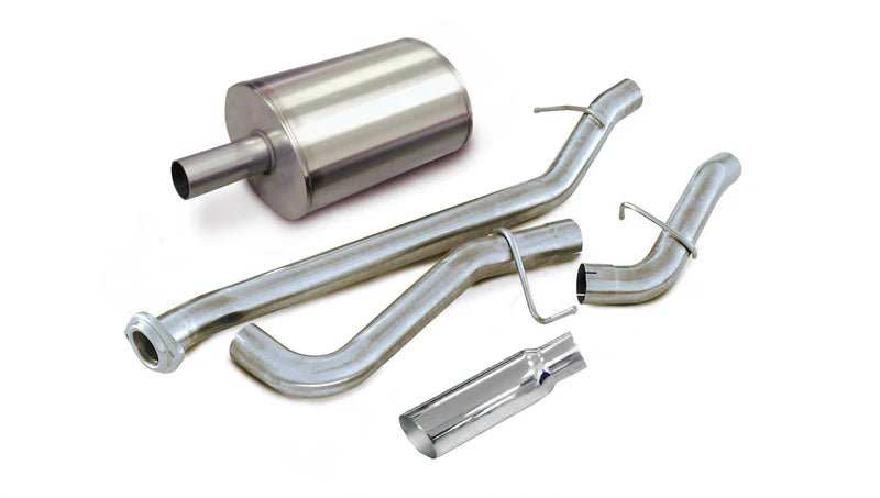 Corsa Performance - Sport / 3.0 in Cat-Back SSE 4.0 in Single Tips | 99-06 Silverado Sierra 4.8L 5.3L 119WB
