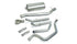 Corsa Performance - Sport / 3.0 in Cat-Back DRE 4.0 in Single Tips | 99-06 Silverado Sierra 4.8L 5.3L 143WB - Legends Auto Parts