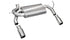 Corsa Performance - Sport / 2.5 in Axle-Back 3.5 in Single Tips | 2007-2018 Jeep Wrangler JKU/JK - Legends Auto Parts