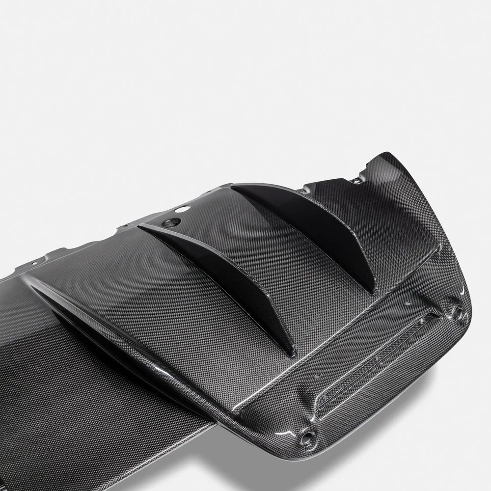 RYFT - Ferrari 296 Carbon Fiber Rear Diffuser - Legends Auto Parts