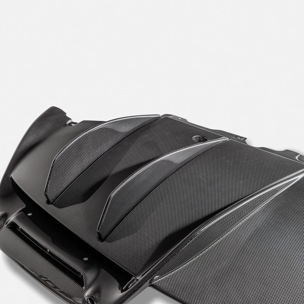 RYFT - Ferrari 296 Carbon Fiber Rear Diffuser - Legends Auto Parts
