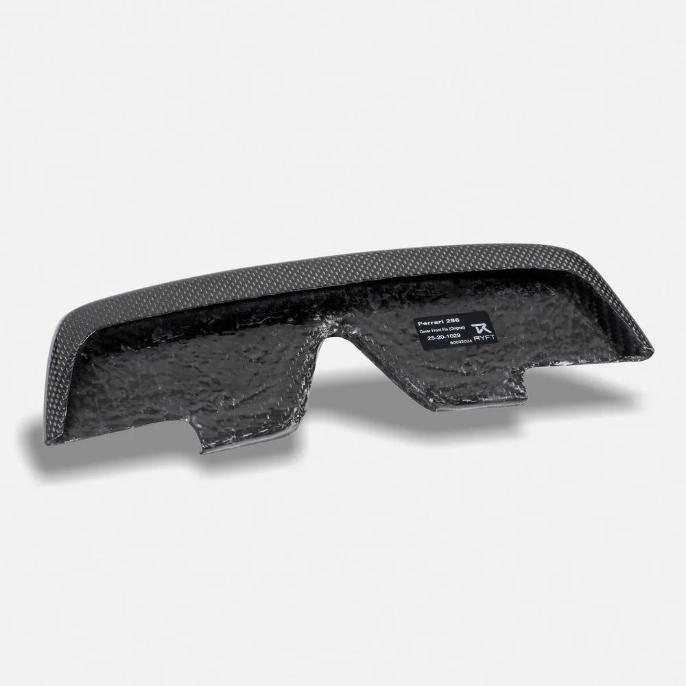 RYFT - Ferrari 296 Carbon Fiber Lower Bumper Flap - Legends Auto Parts