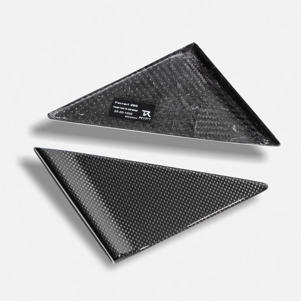 RYFT - Ferrari 296 Carbon Fiber Window Diffusers - Legends Auto Parts