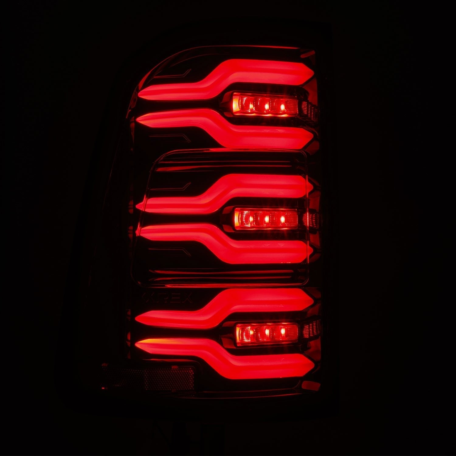 25 Ram 1500 LUXX-Series LED Tail Lights Black | AlphaRex