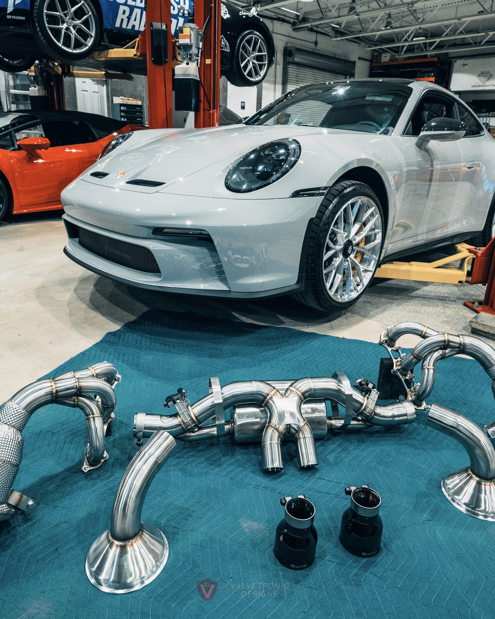 Valvetronic Porsche 992 GT3/RS Valved Sport Exhaust System - Legends Auto Parts