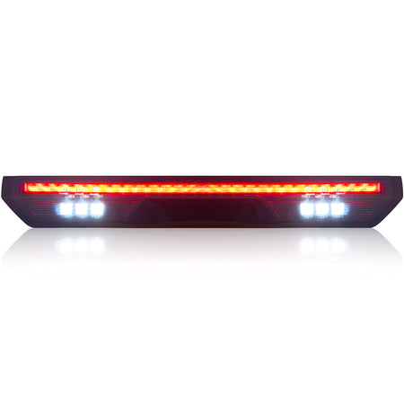 2020-2024 GMC/Chevrolet 1500/2500/3500 Smoked LED Third Brake Light (For Models WITHOUT Cargo Bed Camera) - Legends Auto Parts