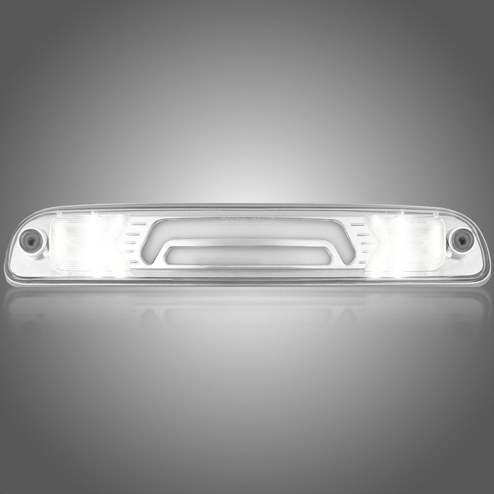 1999-2016 Ford SuperDuty RECON Clear Lens (Paintable) LED Third Brake Light - Legends Auto Parts