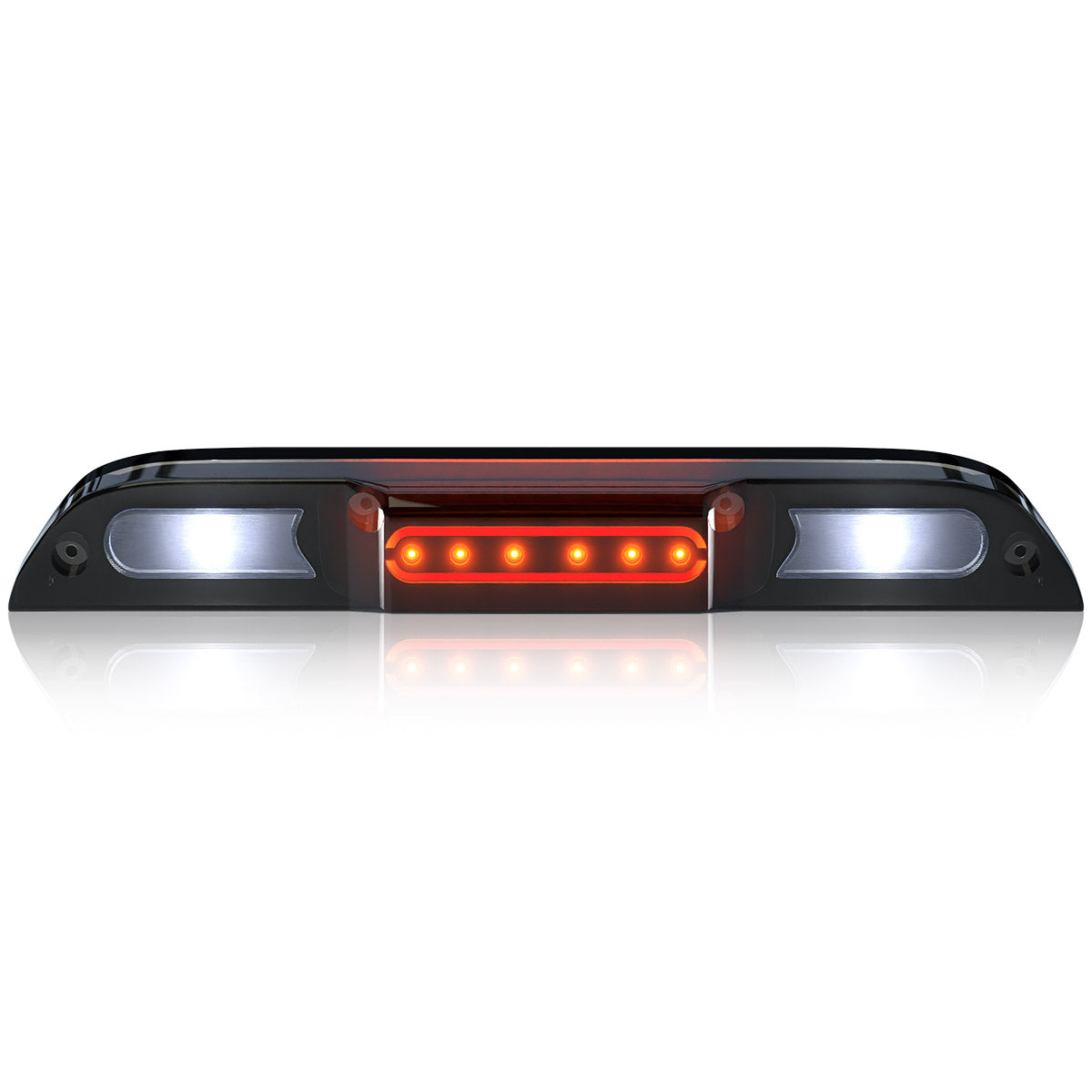 2017-2024 Ford F150 & SuperDuty RECON Smoked LED Third Brake Light (For Models WITHOUT Cargo Bed Camera) - Legends Auto Parts