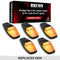 2019-2024 RAM 2500/3500 RECON Smoked Amber LED Cab Lights (Replaces Factory Cab Lights) - Legends Auto Parts