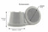 Housing Cap: Dome (90mm)