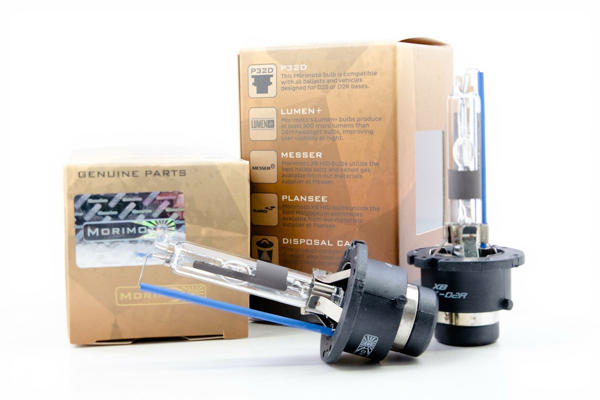 D2R: XB 6000K HID Bulbs (Pair)