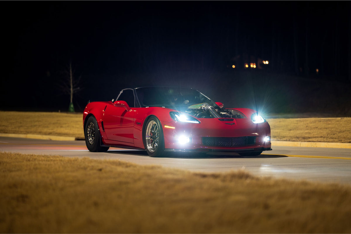 XB LED Headlights: Corvette C6 (05-13 / Gen I / Set)