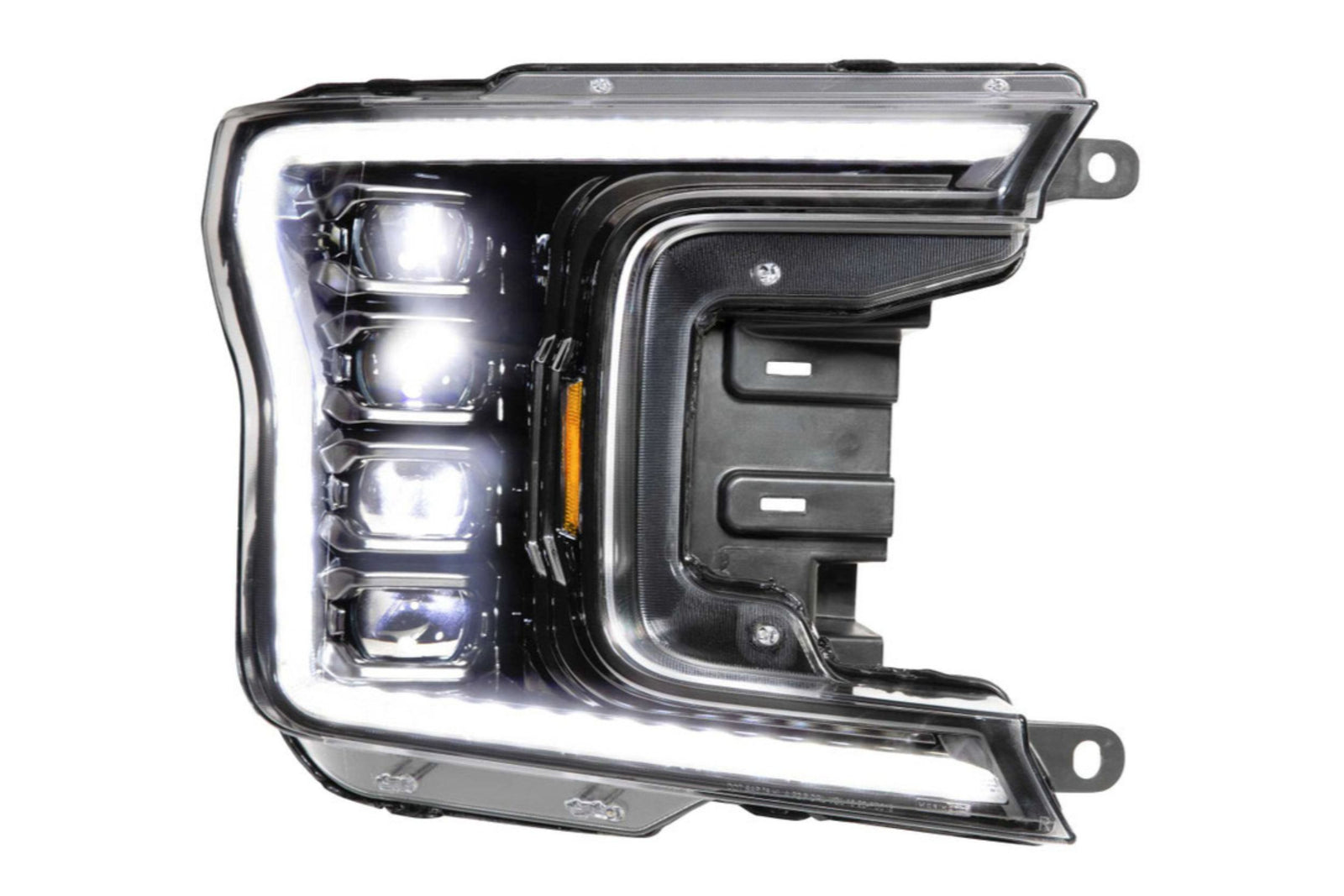 XB LED Headlights: Ford F-150 (18-20 / White DRL / Set)