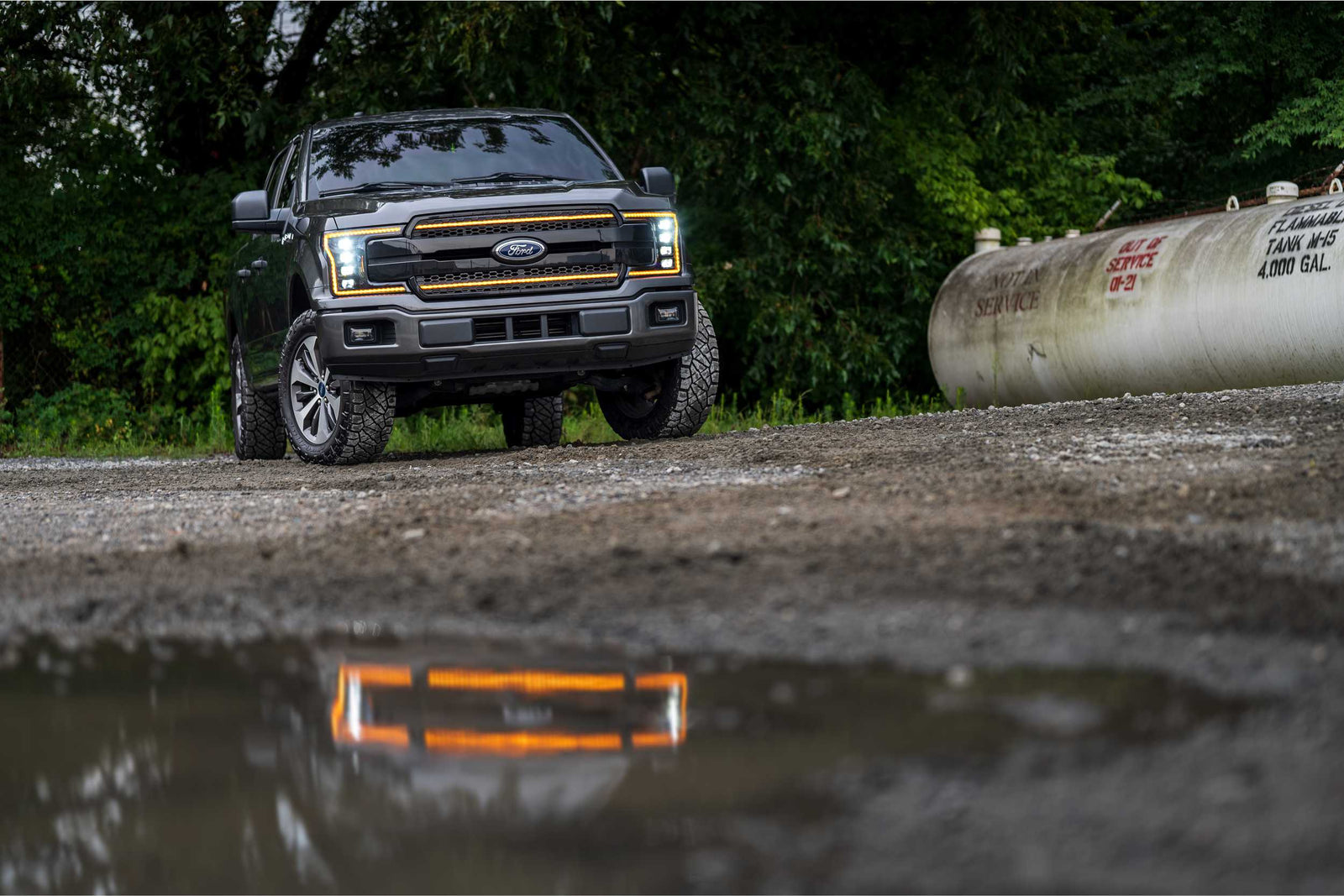 XB LED Headlights: Ford F-150 (18-20 / White DRL / Set)