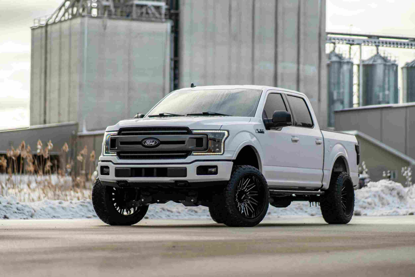 XB LED Headlights: Ford F-150 (18-20 / White DRL / Set)