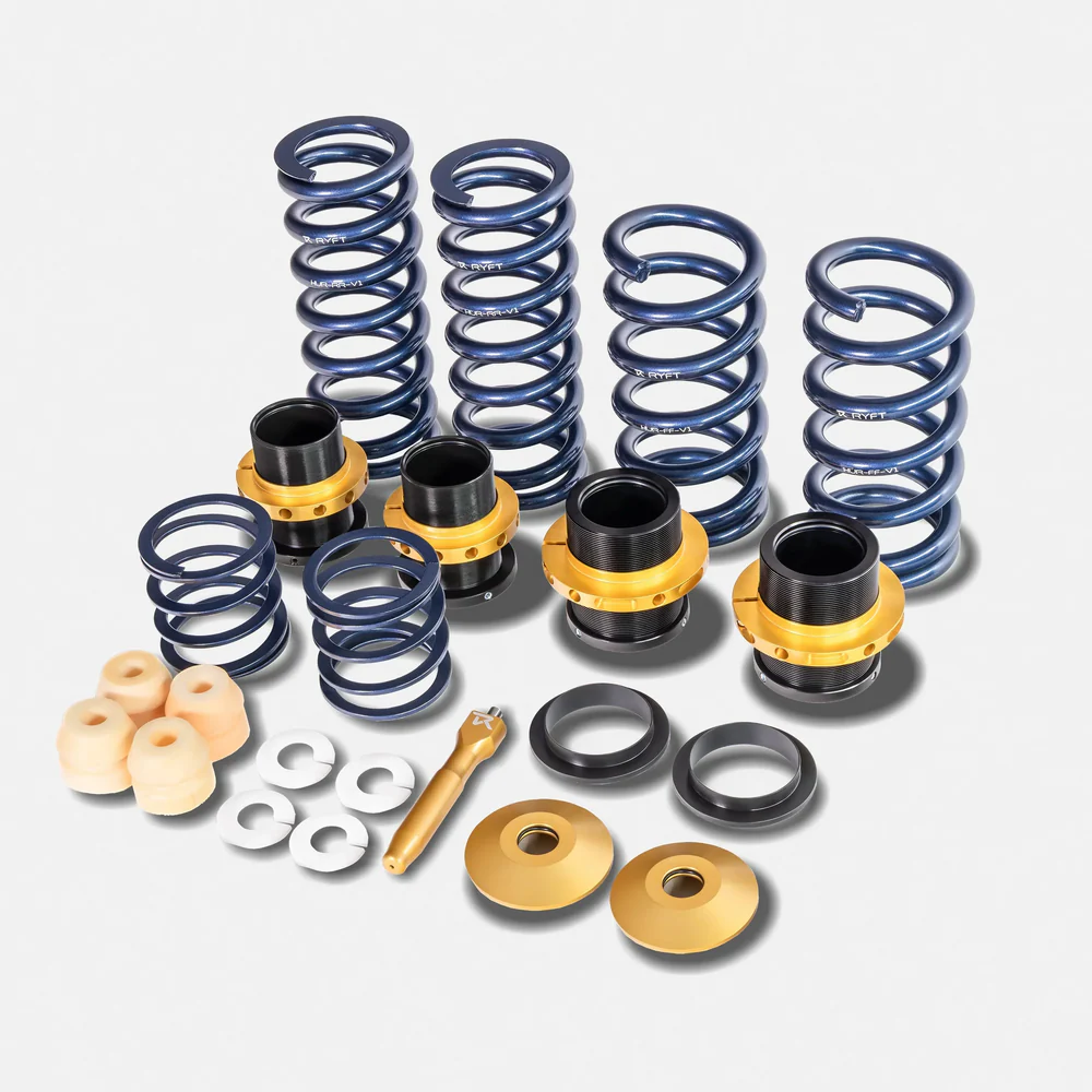 Ryft- Ferrari 488 GTB, 488 Pista, F8 Tributo Performance Spring Kit - Legends Auto Parts