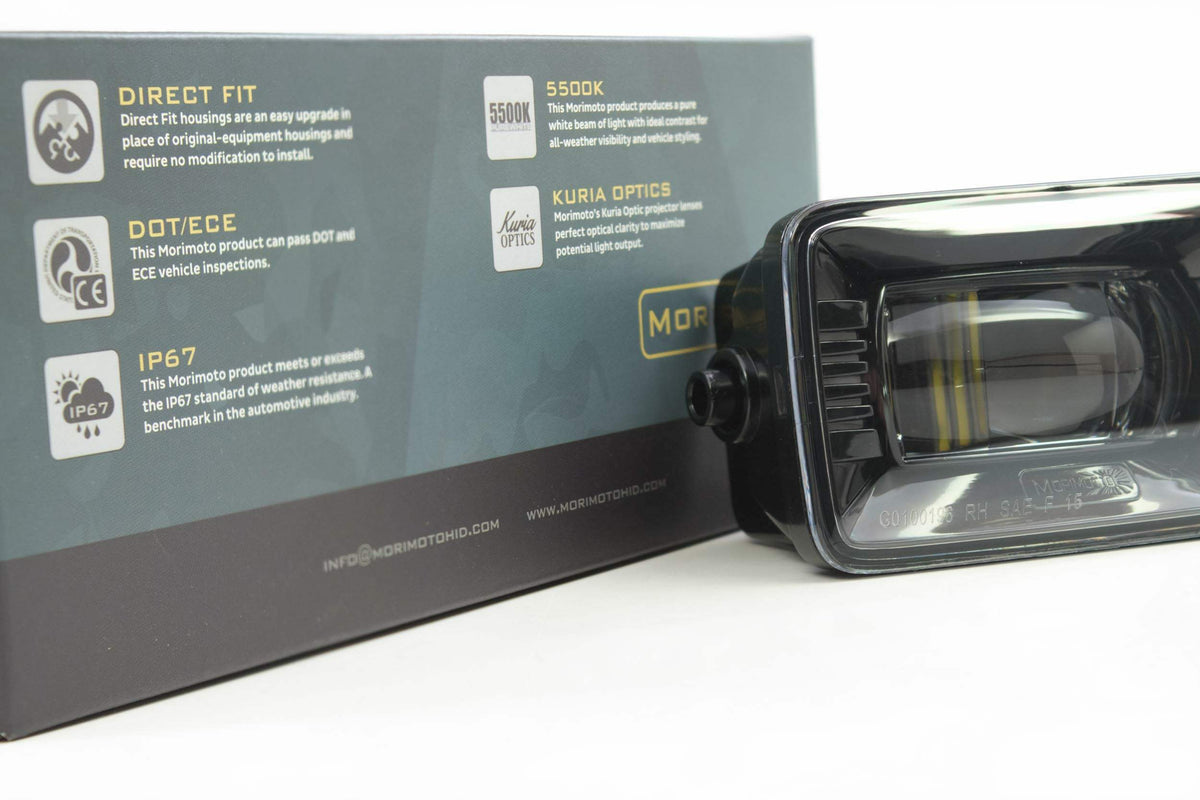 Morimoto XB LED Fogs: Type F2 (Pair)