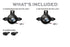 XB LED Fogs: Type Mopar Projector (Set)