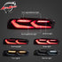 2016-2018 CHEVY CAMARO UMBRA LED TAILLIGHTS GLOSS BLACK/SMOKE LENS - Legends Auto Parts
