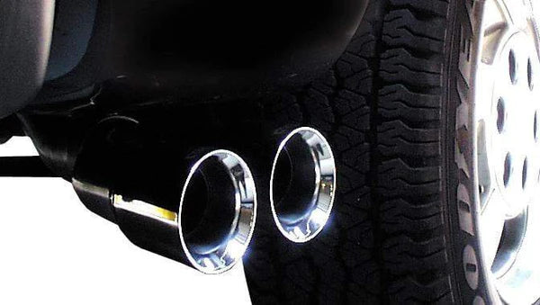 Corsa Performance - Sport / 3.0 in Cat-Back SSE 4.0 in Twin Tips | 2007-2010 Yukon XL Denali, Escalade ESV EXT 6.2L